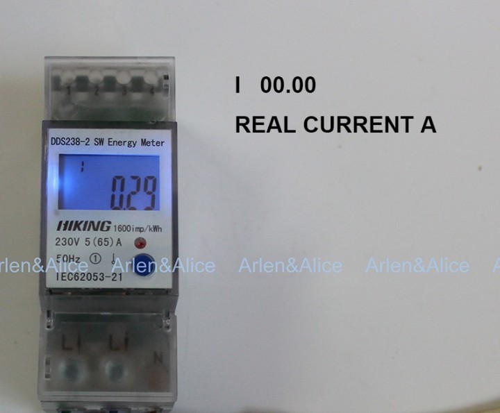 Kwh metros monofásico 80a montaje en carril din 2 módulos emdin02 jr international - 4
