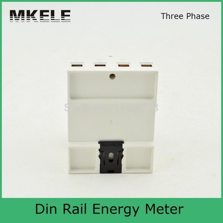 Kwh meter dreiphasigen vierleiter 100a din-schiene jr international - 3