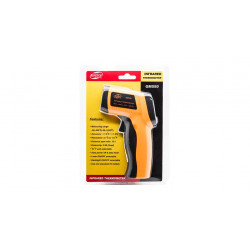 Infrared laser thermometer digital 550 degree orange noncontact geo fennel - 1