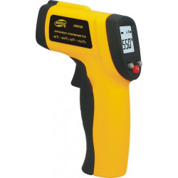 Infrarot-laser-thermometer digital 550 grad orange kontaktlosen geo fennel - 3