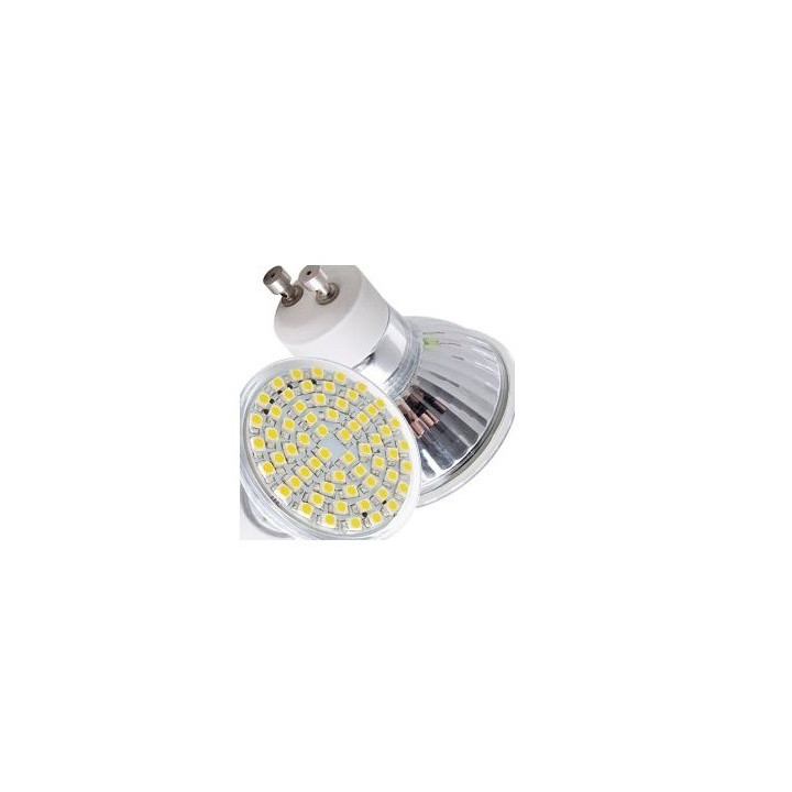 2 Bombilla 60 led 4w foco 6500k blanco bulb bajo consumo 220v 230v 240v gu10l4w iluminacion luz jr international - 2