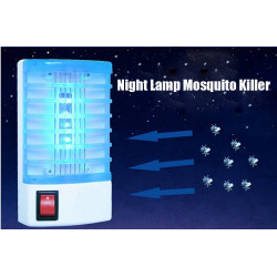 220v Lamp Killer Mosquito Insect Zapper Bug Fly Trap Indoor&Outdoor Yard Electric Led Night Control Pest jr international - 1