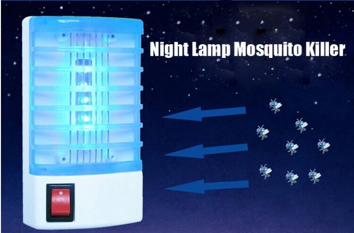220v Lamp Killer Mosquito Insect Zapper Bug Fly Trap Indoor&Outdoor Yard Electric Led Night Control Pest jr international - 1