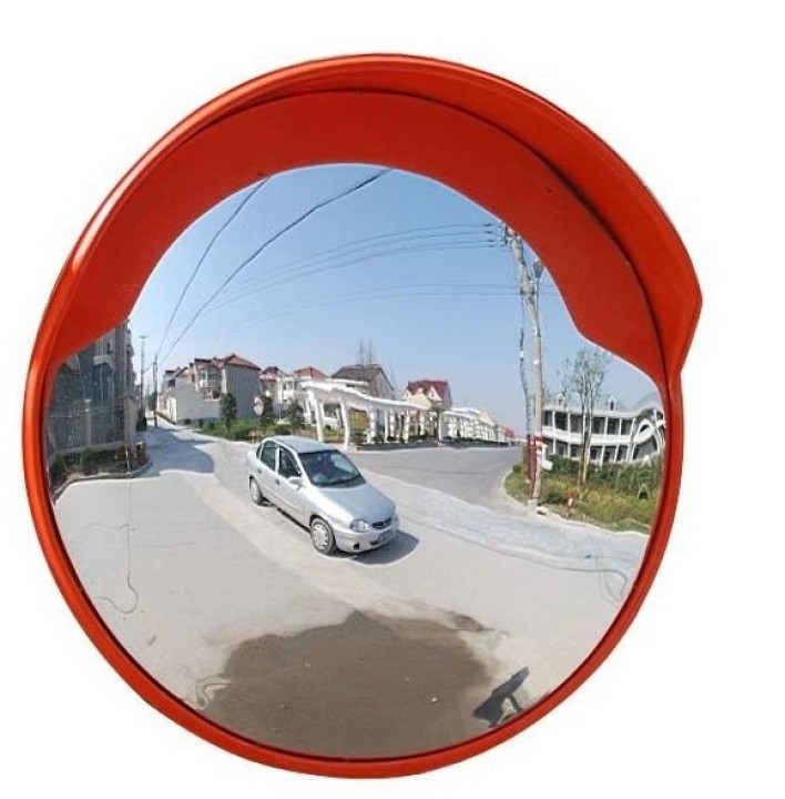 Convex mirror panoramic frame pvc cap 45cm field of view of 180 ° jr international - 1