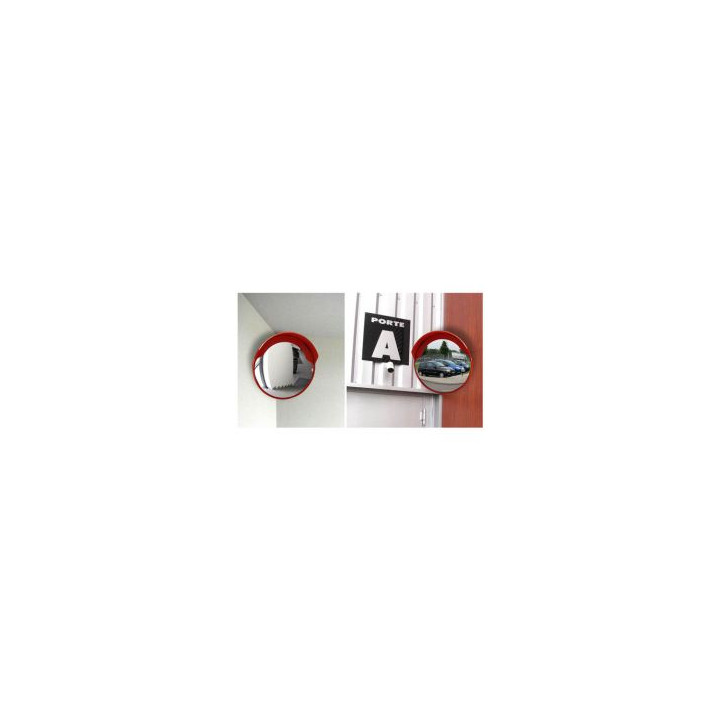 Specchio convesso di sorveglianza 60cm specchio di segnalizzazione specchi di sicurezza e circolazione jr international - 1