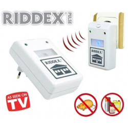 Riddex 3-Pack Pest Repellent - As Seen On TV - Electronic Rodent Repeller