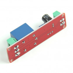 Red DC12V Pull Delay Timer Switch Adjustable Relay Module 0 to10 Second T1098 P conrad - 2
