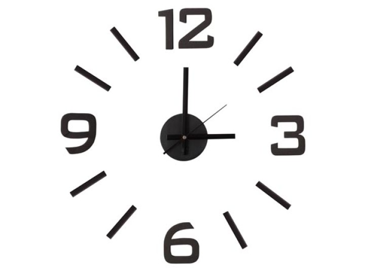 Modern Wall Clock silenzioso polipropilene adesivo WCS3 velleman - 2