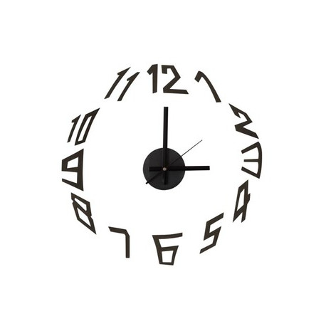 Orologio da parete sticker orologio silenzioso moderno eva pp polipropilene wcs5 velleman - 2