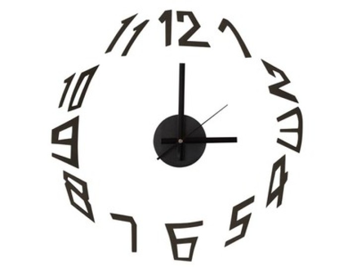 Wandaufkleber Uhr schweigen Uhr moderne eva pp Polypropylen wcs5 velleman - 2
