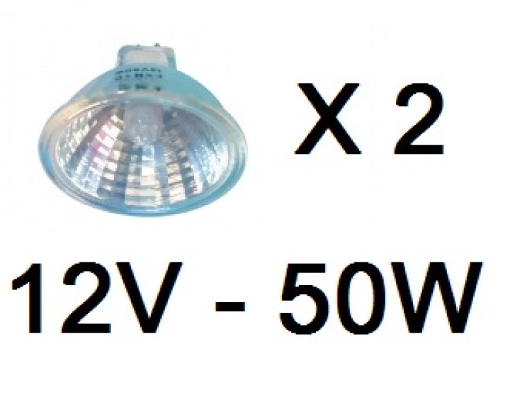 2 Bulb electrical bulb lighting 12v 50w dichroic electrical bulb with glass electric lamps electric lamps dichroic halogen lamps