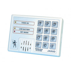 Teclado alarma electronico inalambrico 30 60m 433mhz para alarmas inalambricas ja50 ja50r teclados electronicos jablotron - 1