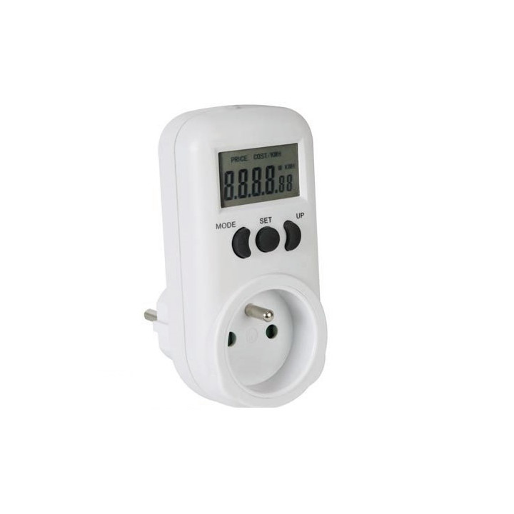 Contador de energia, controlador de consumo potencia e305em6 contadoe 220v 230v 240v 16a velleman - 1