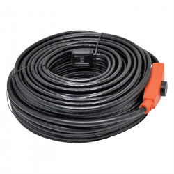 Antifreeze electric heating cable cord 24m shpt-24m pipe frost protection with water hose thermostat jr international - 1