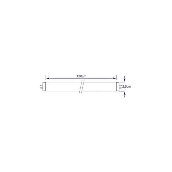 Tubo luce nera 36w 40w luce nera luce nera velleman - 3