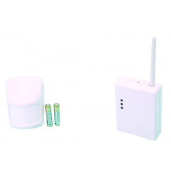 Alarm pack electronic alarm pack 1 ja60p wireless pir detector+ 1 uc216 channel receiver+ 2 p15v 1.5vdc alkaline batteries alarm