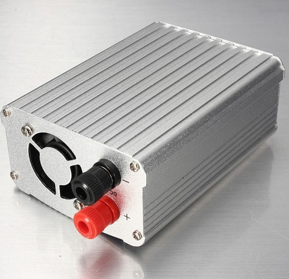 12v a 220v 300w convertidor de 600w pico usb pinzas de cocodrilo conector y adaptador universal jr international - 2