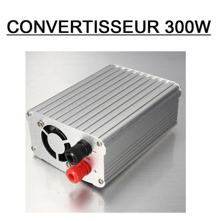Convertitore 12v a 220v 300w 600w picco usb clip spina coccodrillo e adattatore universale jr international - 1