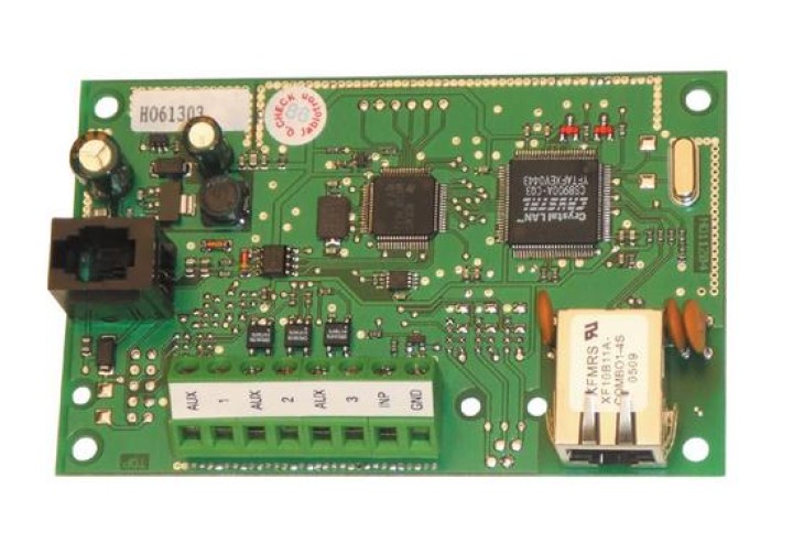 Modulo web red internet lan 4 canales por ja63k ja65k domotica via internet jablotron - 1