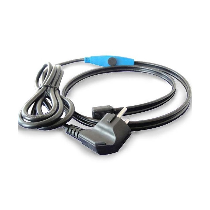 Frostschutz elektroheizung kabel 2m shpt-2m rohr mit wasserschlauch thermostat jr international - 2
