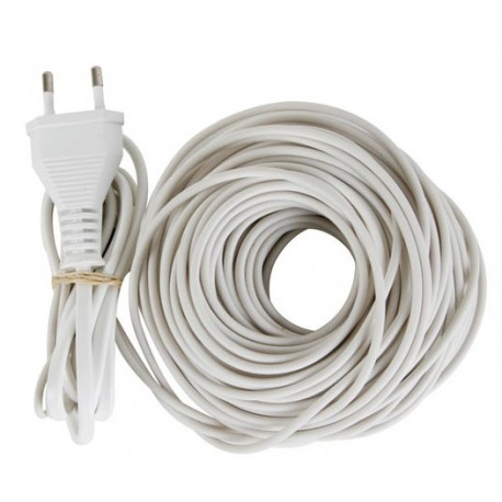 Cable antigel chauffant cordon electrique 6m 2x3m 10w anti gel tuyau  thermostat a rajouter