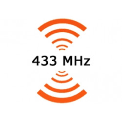 Antena 433 mhz + 4m cable coaxial para automatismos mejoracion de la transmisiones radio con teclados receptores mandos a distan