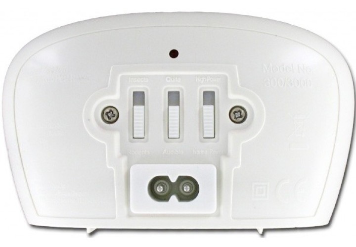 Repulsivo professionale multifrequenze ad ultrasuoni per roditori 220v 20m 350m2 weitech - 5