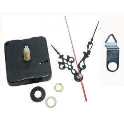 Quartz clock movement kit spindle mechanism shaft 18mm jr international - 1