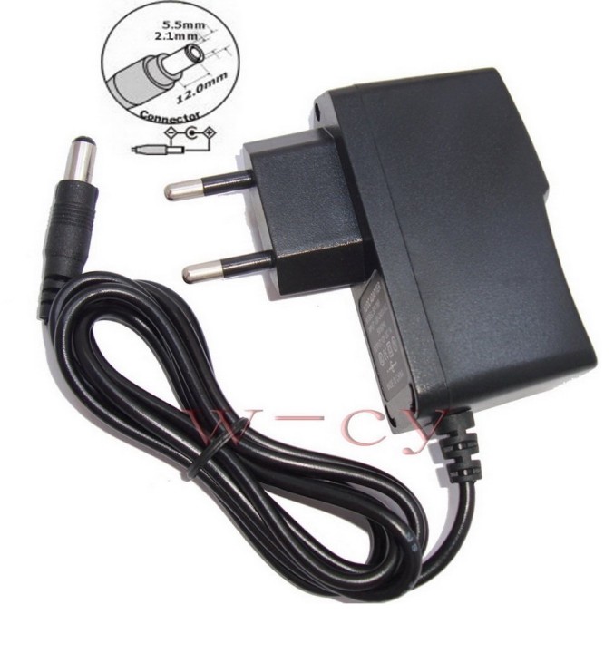 Netzteil 110v 220v 12v 1a bis 5.5x 2.1mm buchse konverter netzteil jr international - 1