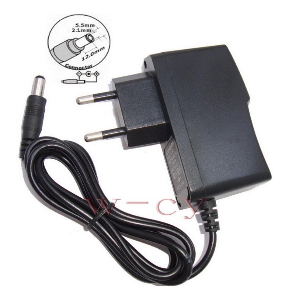 Netzteil 110v 220v 12v 1a bis 5.5x 2.1mm buchse konverter netzteil jr international - 1