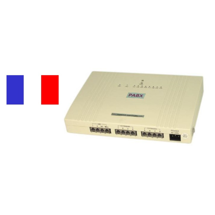 Central telefonico 2 lineas 8 extensiones pabxautocommutator telefono pabx centralita telefono pabx jr international - 1