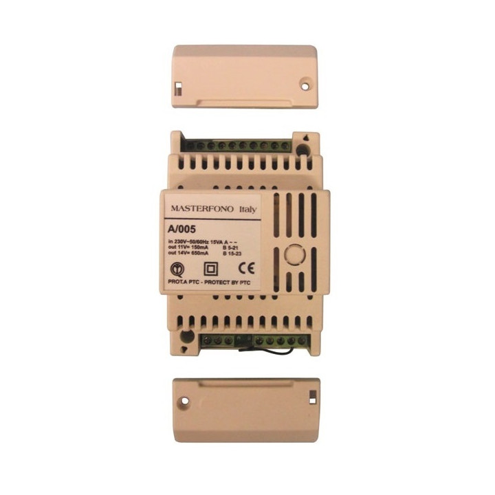 Alimentatore elettrica per portier fonico citofono cppn alim comatec - 2