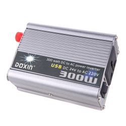 Modified sine wave power inverter 300w 24vdc in 230vac out 'soft start' anself - 5