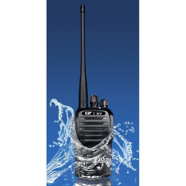 Handfunkgeräte Funksprechgerät wasserdicht ip66 crt 7wp PMR 446 MHz Programmierbare 400-470 MHz lizenziert jr international - 1