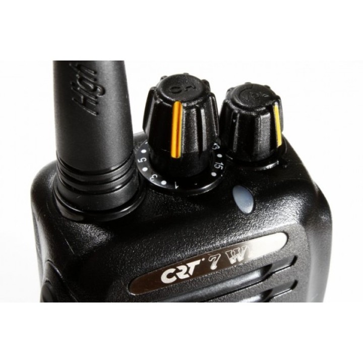Handfunkgeräte Funksprechgerät wasserdicht ip66 crt 7wp PMR 446 MHz Programmierbare 400-470 MHz lizenziert jr international - 6