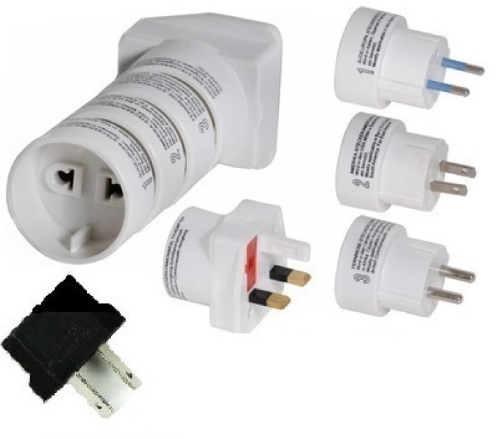 Travel adapter electric adapter multiplug europe u.k. ireland america canada middle east asian countries electric adapters multi