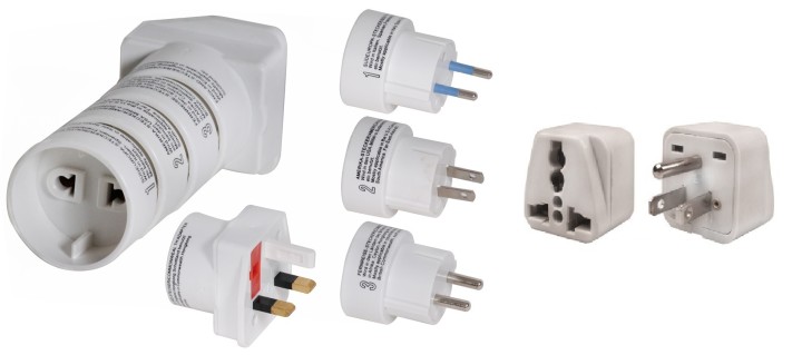 Adattatore elettrico multipresa eu gb eire america canada medio oriente paesi asiatici convertitore adattatore converter skross 