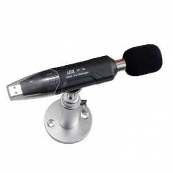 Piedi sulla suono del microfono misuratore del livello datalogger usb dvm173sd velleman - 4