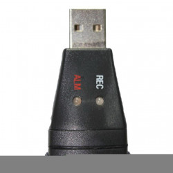 Füße auf Mikrofon Schallpegelmesser Datenlogger USB dvm173sd velleman - 5