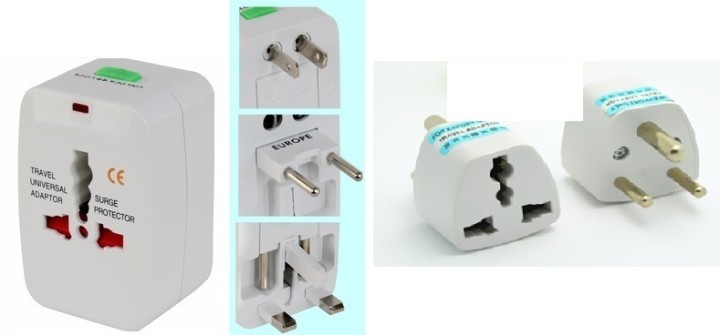 Elektrische universal-stecker-adapter reise europe 150 ländern usa uk australia britain jr international - 1