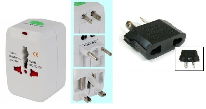 Adattatore presa elettrica viaggio 150 paesi europa america usa gran bretagna uk australia jr international - 1