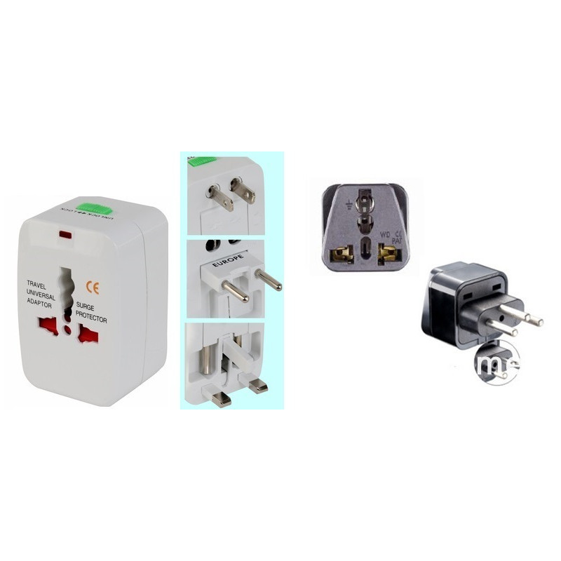 125 250V Conversion Adapter Plugs Travel US/EU/UK/AU Plug Adapter Practical