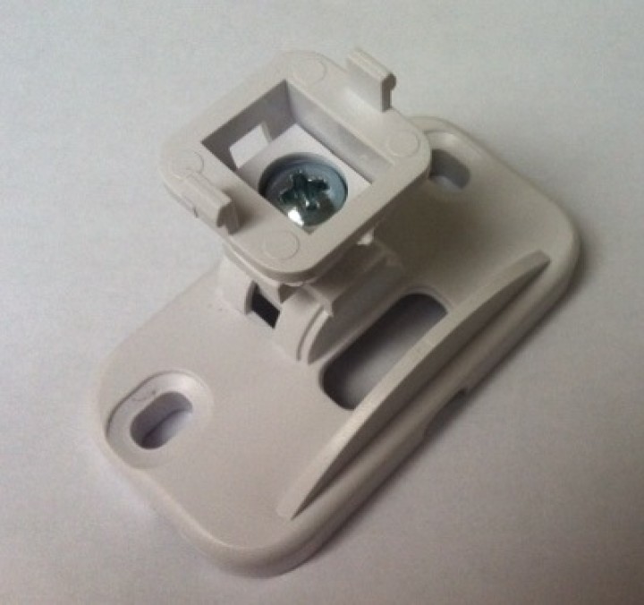 Swivel Wandhalterung mit Gelenkkopf für Infrarot-Detektor Alarm bivolumetric Mikrowelle albano - 3