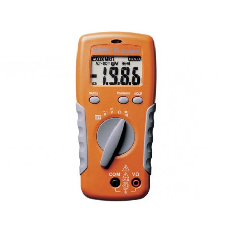 Digital Multimeter appa61 auto range voltage measurement without contact current cav CCV velleman - 1
