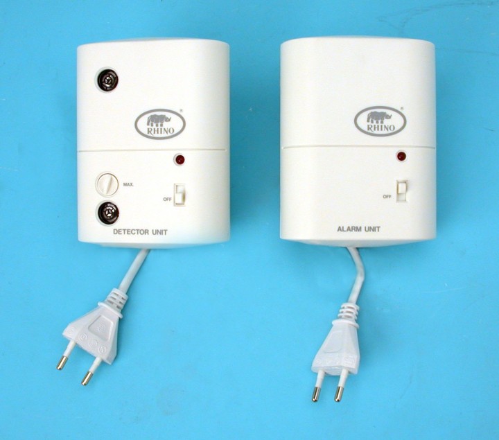 Alarma electronica por ultrasonidos volumetricas 220vca gee449 intercomunicador sector nino seguridad jr international - 1