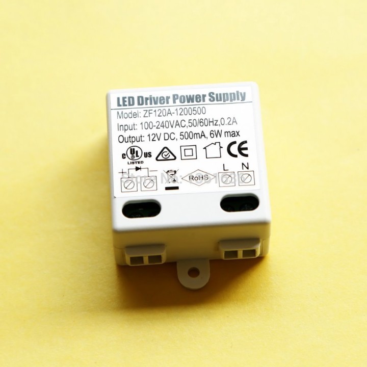 12v DC 0.5a 220v 6w iluminación LED 500ma transformador 230v 240v jr international - 5