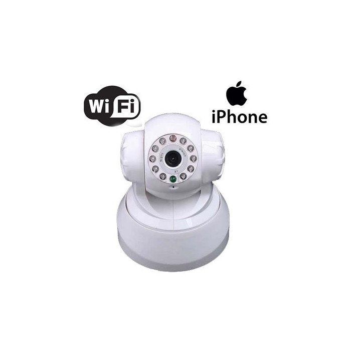 Motorisierte ip-kamera drahtlos iphone blackberry farbe audio pan tilt bewegungsmelder jr international - 2