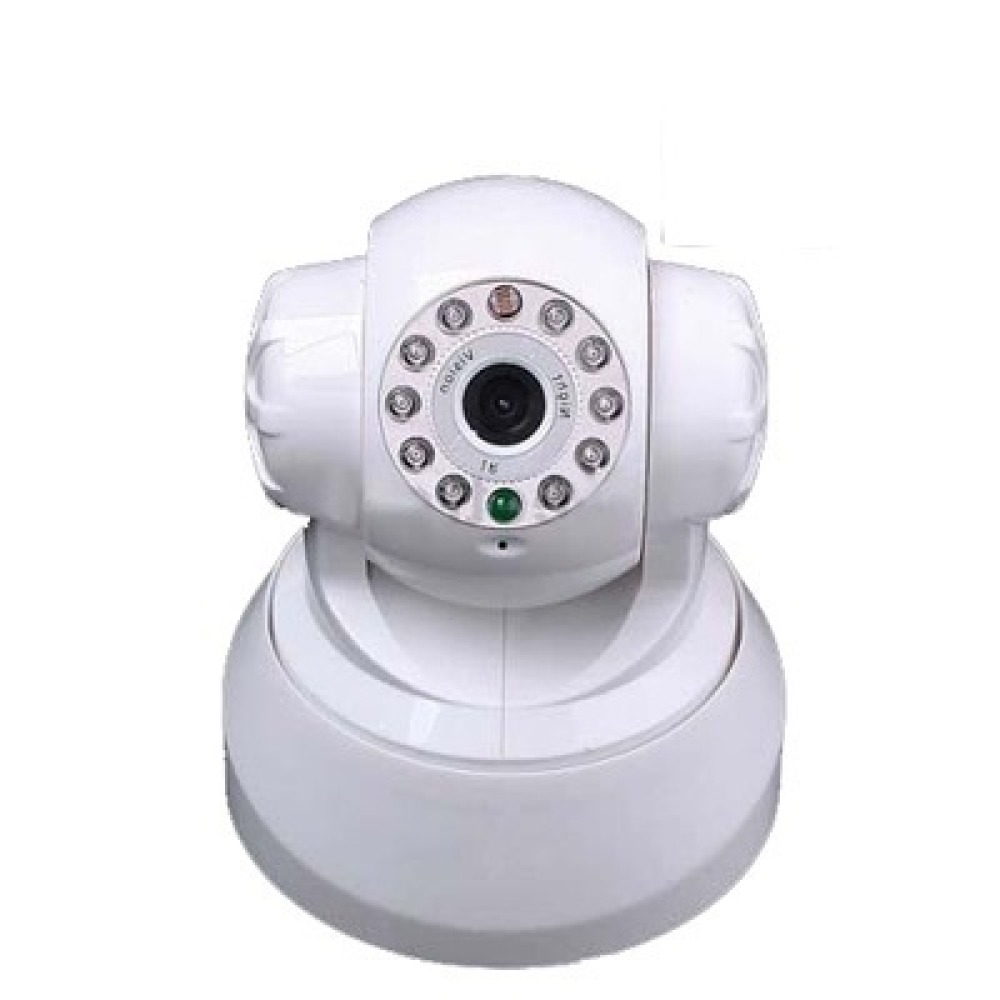 Wifi ip camera wireless alimentato iphone compatibile colore audio pan tilt sensore di movimento jr international - 3