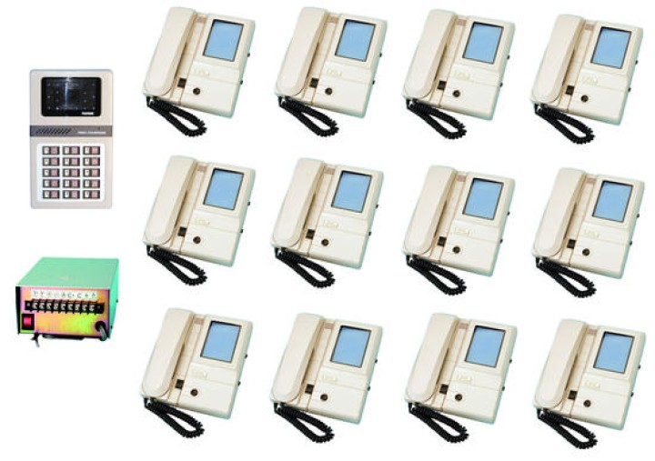 Intercomunicador video 12bp completo (añadir 3xw12xs,star8) jr international - 1