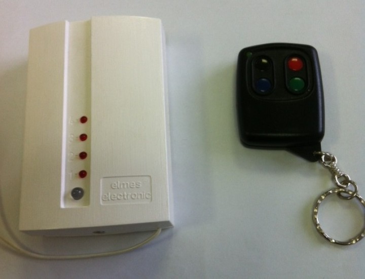 Remote control 4 channel miniature remote control, 433mhz 30 100m doors gates automations self motorisations alarms remote contr
